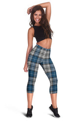 Napier Modern Tartan Capris Leggings